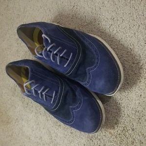 Cole Haan Suede/Denim Shoes